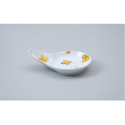 瓢型小皿 (3柄セット) 有田焼 中山陶和堂 うつわ 器 手描き 縁起物 お祝い A30-471_イメージ4