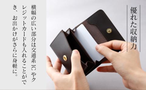 仕切付コインケース （黒）