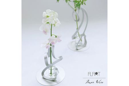 ALART〈アルアート〉　TWIST SLセット 花器　インテリア　花のフォルムに合わせ自在に形作れる花器　MOMA（NY近代美術館）選定品　通販サイト人気商品　リピーター多数 F7Z-224