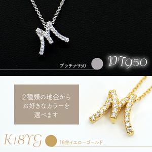 Ｋ18  ダイヤイニシャル ＰＮ ( M ) 管理番号20201007 221-001-M