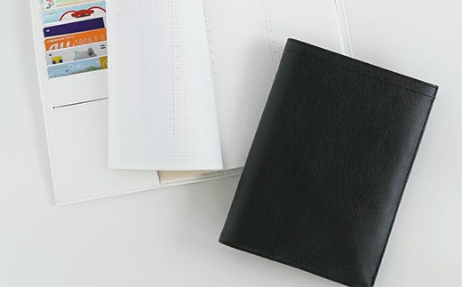 No.235-01 上質な日本製手帳カバー（A5サイズ）（ホワイト）