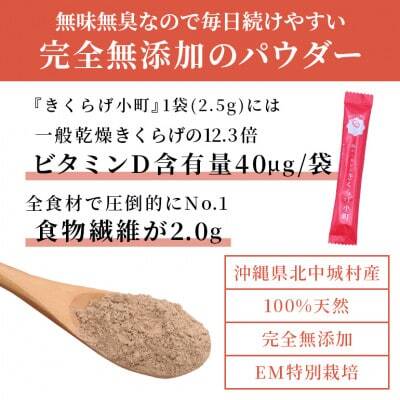 きくらげパウダー【30袋×1箱　お試し1か月分】　きくらげ小町【1485411】
