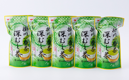 掛川一番茶 深むし茶 300g袋×5本【配送不可地域：離島・沖縄県】