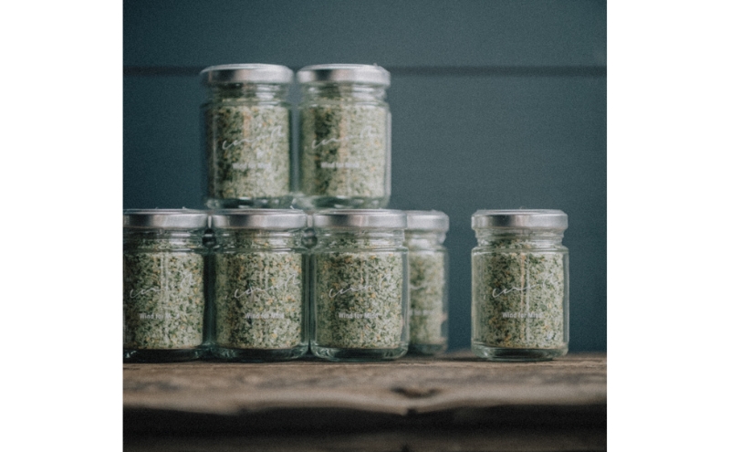 心に風 ハーブソルト レモン&ローズマリー 2本入 兵庫県 洲本市 淡路島