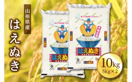 山形県産 はえぬき 10kg(5kg×2) F2Y-3920