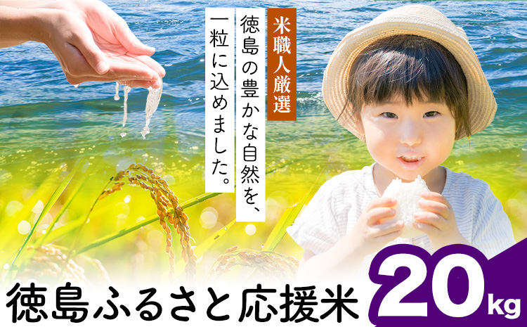 【先行予約】白米 徳島ふるさと応援米 20kg 《2026年11月以降順次出荷》 生活応援企画 米 精米 送料無料 徳島県 佐那河内村 白米 ブレンド米 こめ コメ お米