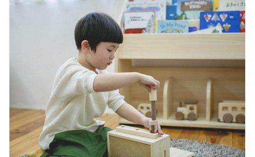 桧のおもちゃ　アイコニー　大工セット IKONIH　Working Set