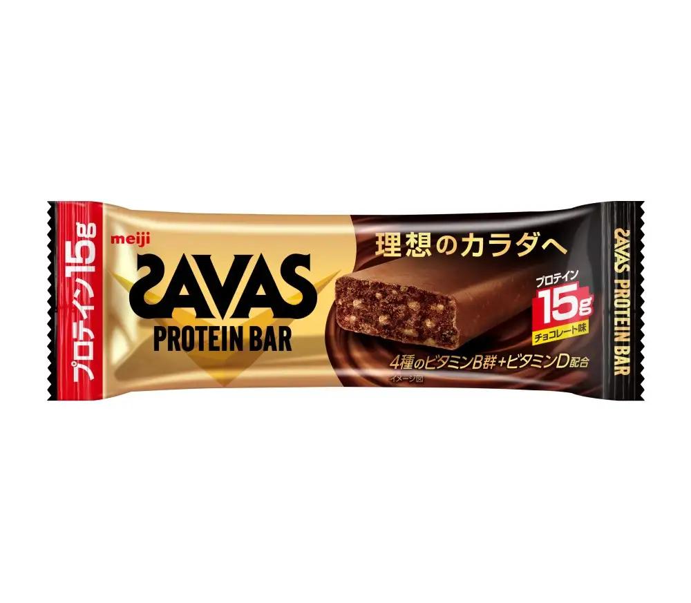 ザバス プロテインバー チョコ 味  24個 プロテイン