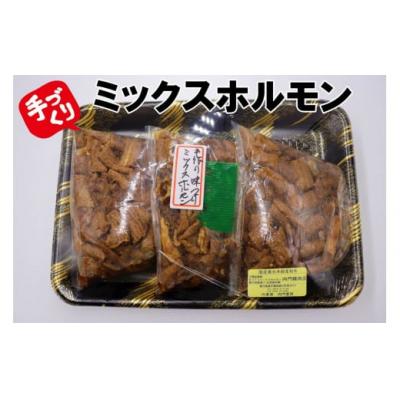 ふるさと納税 錦江町 手作り味付けミックスホルモン (No. 1062-1)