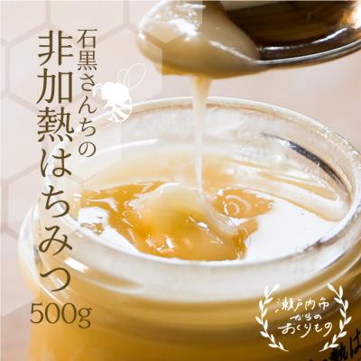 ふるさと納税 瀬戸内市 瀬戸内市産 レンゲ 非加熱 はちみつ 1本 500g 石黒農園[No.5735-1645]
