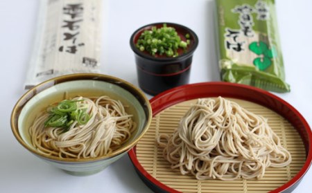 【八幡平市×雫石町 共通返礼品】 お蕎麦の食べ比べセット  ／ そば ソバ 乾麺 麺