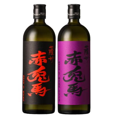 ふるさと納税 いちき串木野市 【令和7年お歳暮対応】赤兎馬・紫赤兎馬 720ml 各1本 鹿児島 の 人気 本格芋焼酎 2本セット |  | 01