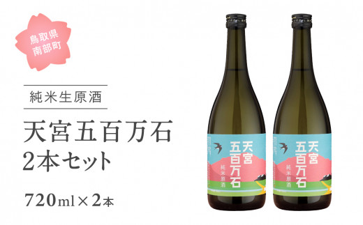 
【IN01】稲田姫 天宮純米原酒2本セット　720ml×2
