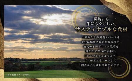 北海道産 オーガニック牛肉 ロースステーキ約360g　塩付き  | ステーキ　ステーキ　ステーキ　ステーキ　ステーキ　牛肉　牛肉　牛肉　牛肉　牛肉　【 国産牧草牛 北里八雲牛 熊石の塩 肉 にく ニク