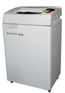 安心の国内生産 セキュレットシュレッダ P143S（セキュリティ重視タイプ） 業務用 家庭用 オフィス用 シュレッダー F21A-024