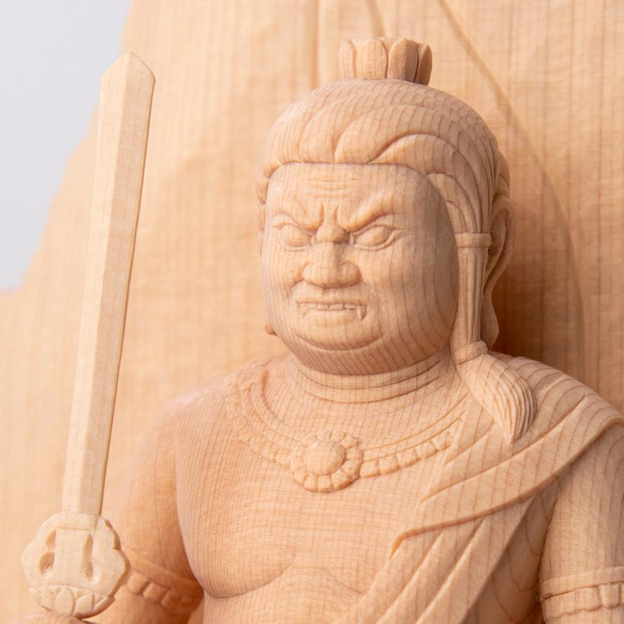 ＜仏像ワールド＞現代仏像 不動明王