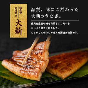 鹿児島県産 うなぎ蒲焼 じっくり焼き約125g×2尾 化粧箱 入り 大新 IB021-011 うなぎ うなぎ