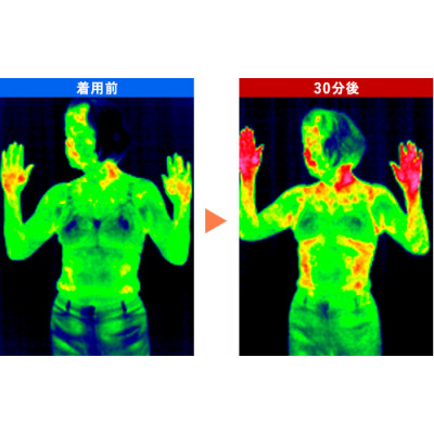 着る岩盤浴BSファイン　ウエストウォーマー＜Lサイズ/ネイビー＞ TY0-0183