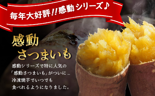 感動さつまいも【冷凍焼芋】紅はるか500g×5パック