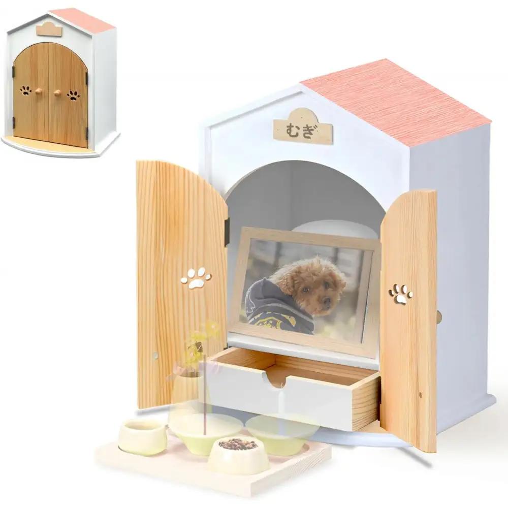 AngelHouse天使のおうち型仏壇　サーモンピンク