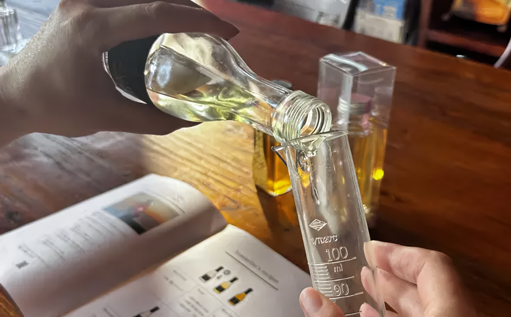 古酒セルフブレンド体験と淡路島ランチコースセット 2名様ペアチケット