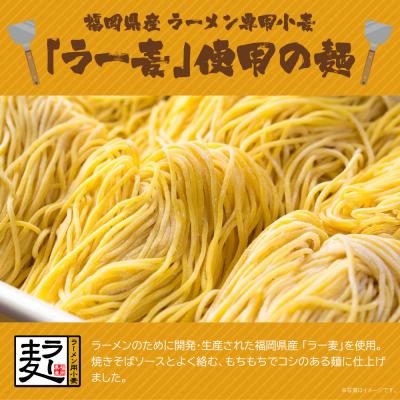 ふるさと納税 福智町 福岡県産ラー麦 ソース焼そば |  | 03