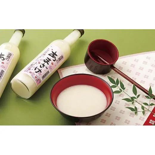 甘酒【リピーター続出！】子どもでも安心して飲める 無添加米麹甘酒 500ml 8本セット【梅ヶ枝酒造】