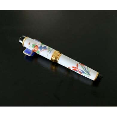 香蘭社 有田焼万年筆 古伊万里蘭菊 A650-12_イメージ2