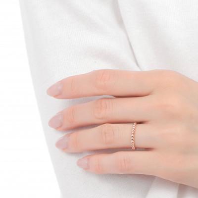 ふるさと納税 富士川町 K18PG ボールデザインリング　R3999-R #12 |  | 02