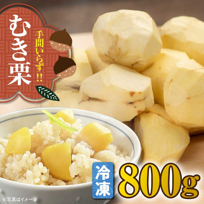 【ふるさと納税】【9月下旬より順次発送】ムキ栗800g（真空パック） | 人気 おすすめ ランキング おいしい 甘い クリ くり くだもの 果物 フルーツ ふるーつ なまくり 生栗 大洲市/沢井青果 [AGBN038] 10000 10000円 以上