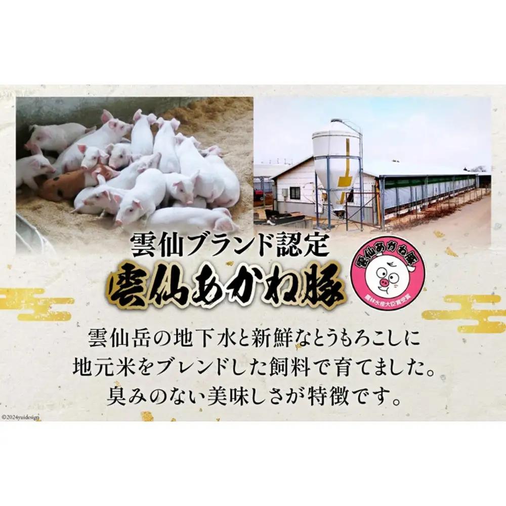 雲仙あかね豚　ハンバーグ