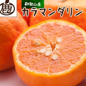 ＜4月より発送＞厳選　カラマンダリン2kg+60g(傷み補償分)【南津海・なつみ】【希少な春柑橘】【配送不可地域：離島・北海道・沖縄県】【1442270】