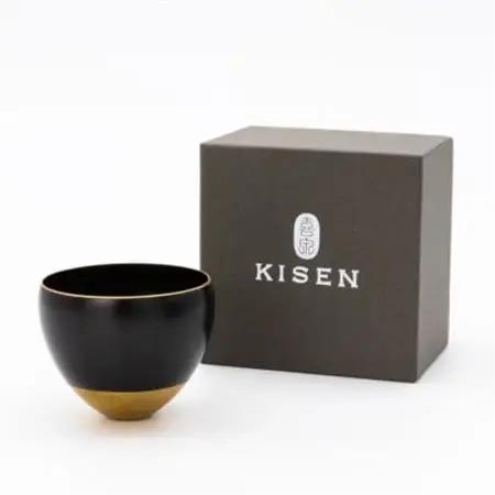 KISEN Guinomi Sake Cup DON Kurourushi Mellow Gold_雑貨・日用品 グラス・カップ 食器   雑貨・日用品  食器 _【1370373】