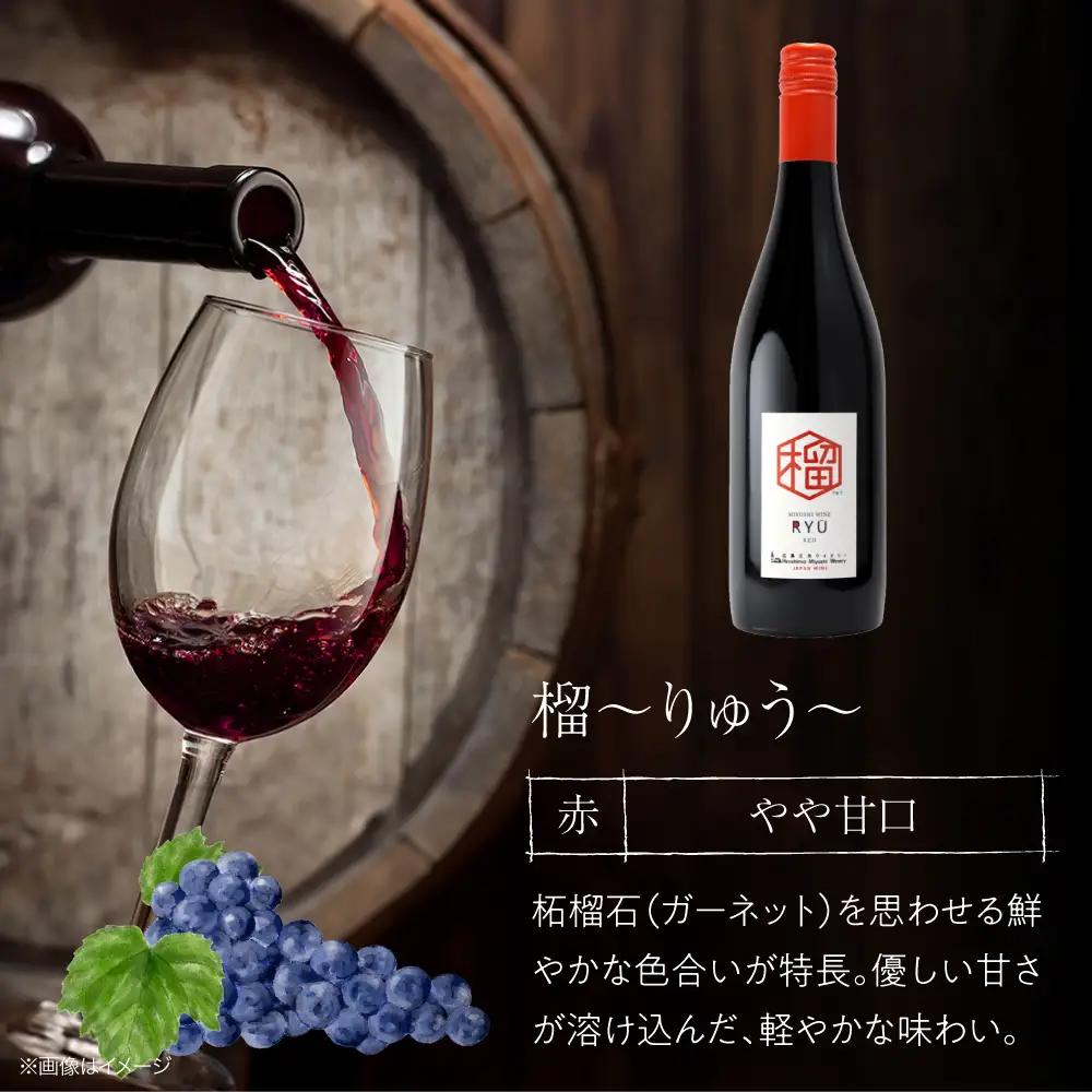 赤ワイン 榴 りゅう RYU 750ml×6本 [APAZ135]赤ワイン