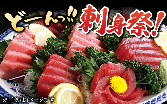 【全6回定期便】本マグロ (養殖) ブロック 詰合せ 計6kg (1kg×6回) 刺身【奥浦海鮮直売所】 [PCL010]