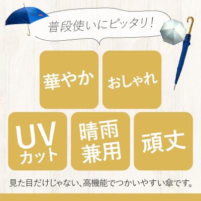 ふるさと納税 小牧市 UVカット竹傘　長傘　金魚　紫外線99.9%カット　晴雨兼用　男女兼用[089D02-02] |  | 02