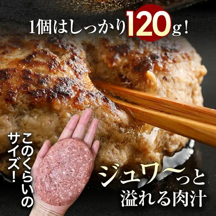 ハンバーグ 佐賀牛入り 120g 12個 生ハンバーグ