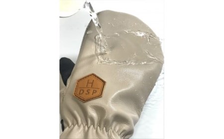 《2025年11月より順次発送》DSPグローブ 撥水スリーフィンガー ブラック　S スキー・スノーボード兼用グローブ(GS-TH)【N0560401_BL_S】