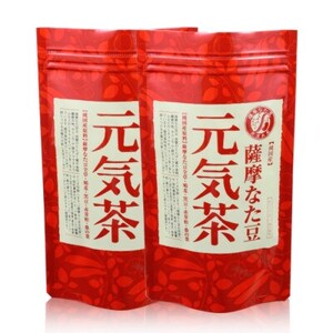 【2袋】健康茶「薩摩なた豆元気茶」ホット・アイス両用 自家用・ギフトにオススメです【1490872】
