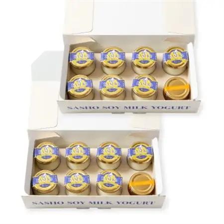 サショ・豆乳ヨーグルト 2セット(7個入り×2/いちじくソース2個付き)_卵・乳製品 ヨーグルト  _【配送不可地域：離島】【1495826】