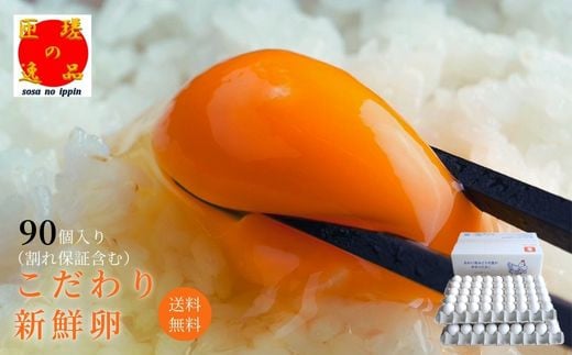 
            九十九里ファームこだわりたまご90個 ～あおい海・みどりの里～《白玉》 90個 たまご 卵 玉子 タマゴ 新鮮 旨み 甘み 千葉県 匝瑳市
          