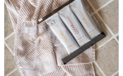 
            CLEAR tanpaku BLACK TEA & CITRUS HERB TEA 4本セット
          