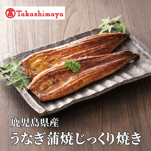 ＜高島屋選定品＞鹿児島県産うなぎ蒲焼じっくり焼き(約190g×2尾) (TK020-1929)