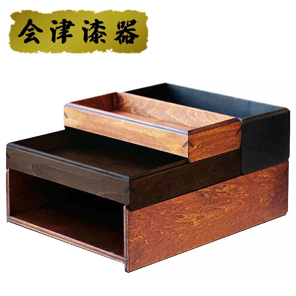 ulushiol fumibaco-Full Set｜会津若松 漆器 特産品 トレイ [0521]