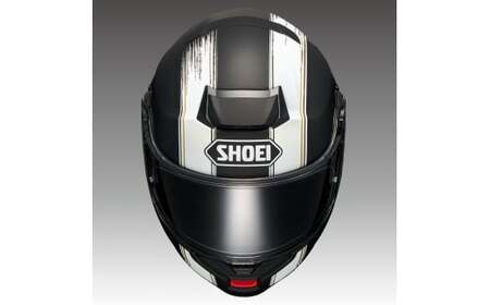 SHOEIヘルメット【NEOTEC 3 SATORI (BLACK／WHITE)】L フィッティングチケット付き｜フリップアップ システムヘルメット ネオテック フルフェイス フェイスカバー システム