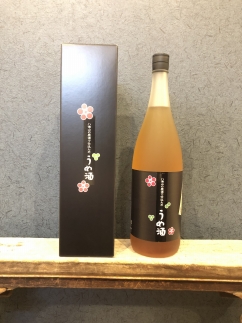 八海山の原酒で仕込んだ「うめ酒」一升瓶（1800ml）【八海山 原酒 梅酒 うめ酒 一升瓶 1800ml 1本 お試し 新潟 地酒 厳選 お酒 酒 さけ】