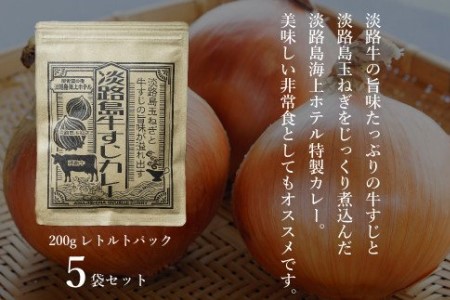 淡路島海上ホテル　牛すじカレー【10食】