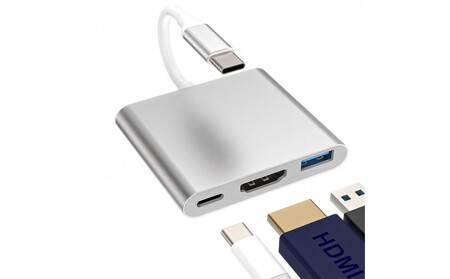 Hanx-Tech USBC 3in1 変換アダプタ