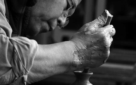 【唐津焼】絵唐津茶碗 / 佐賀県 / 大杉皿屋窯[41ABAC009]