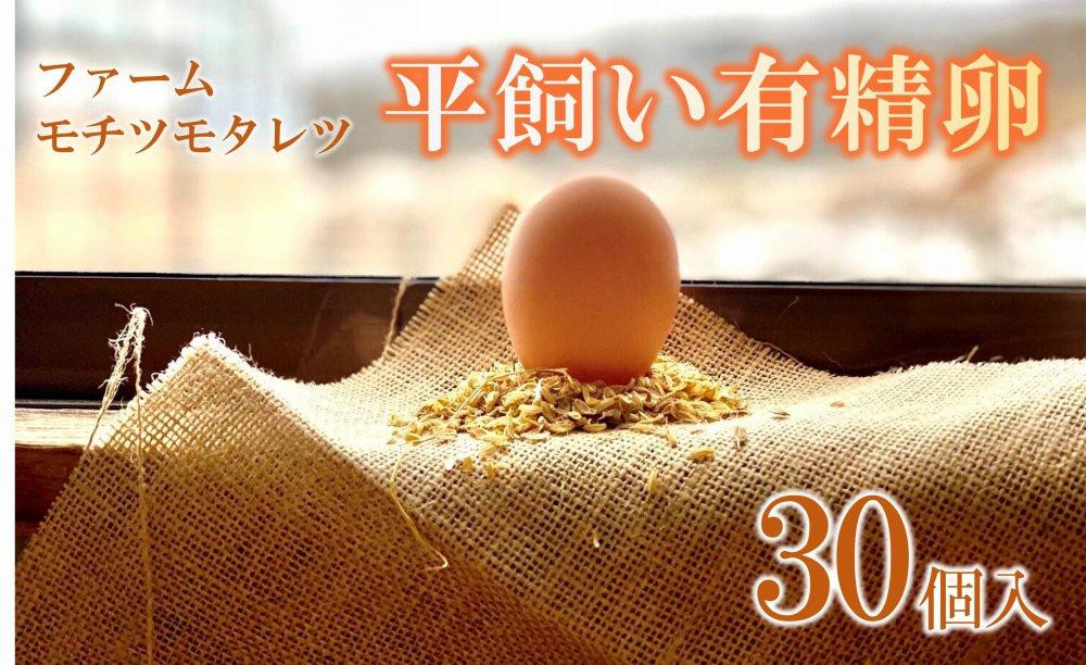 
ファームモチツモタレツの平飼い有精卵（30個入）
